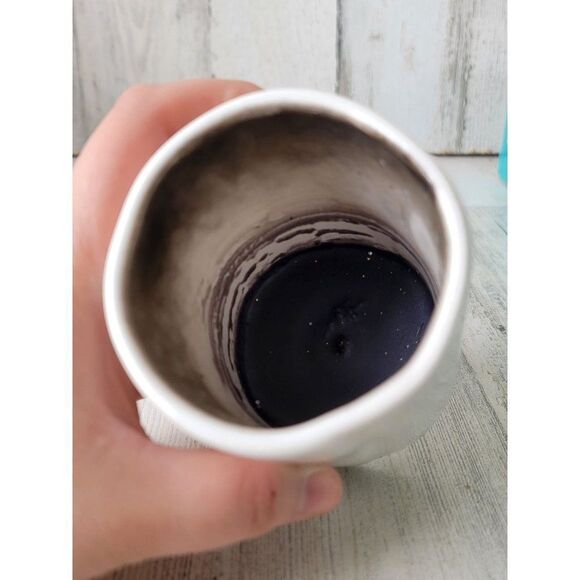 Rae Dunn spooky candle AS IS white Halloween home decor - Picture 5 of 7